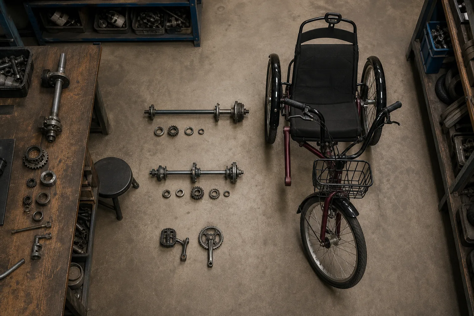 Three price bands for an adult trike, and what your money actually buys at each one