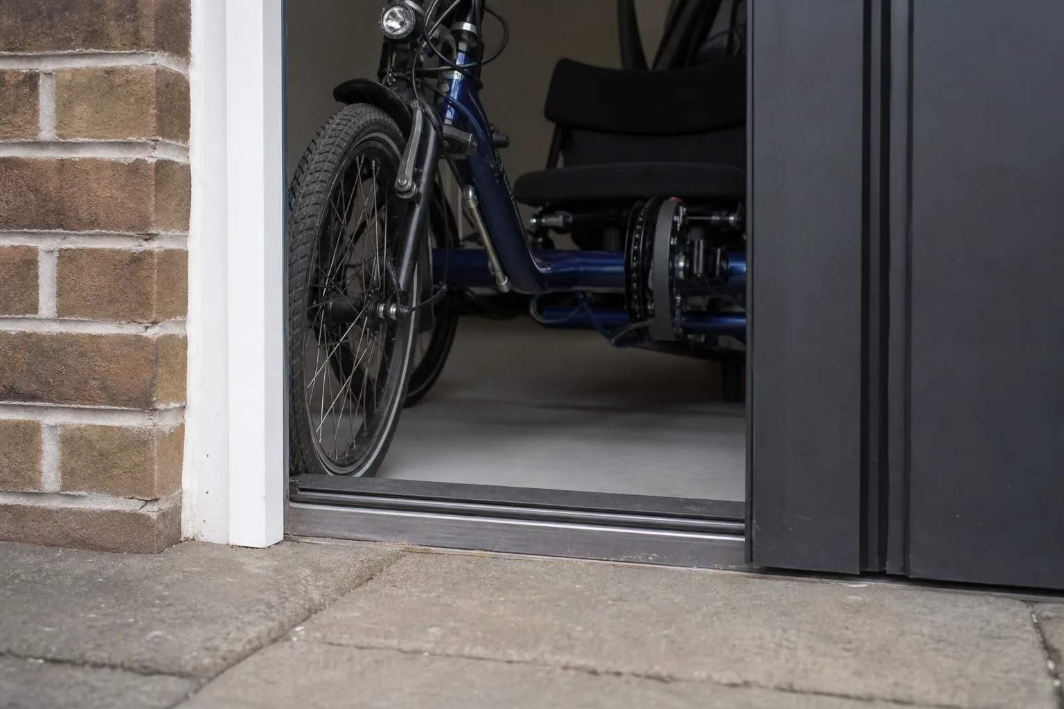 Your trike has to fit through a door and into a car. What to measure first